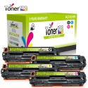 Komplet Canon CRG-045H  / i-SENSYS LBP 610, 611, 612, 613 / MF 630, 631, 632, 633, 634, 635, 636  - zamjenski XL toneri (4) - crna, cijan, magenta, žuta