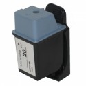 Zamjenska tinta za HP 20 / C6614DE - crna XL
