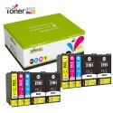 Komplet Epson 27XL /  WF-3620, WF-3640, WF-7110, WF-7610, WF-7620 zamjenske tinte (10) - 4x crna, 2x cijan, 2x magenta, 2x žuta