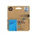 Tinta HP 937e / 4S6W6NE / HP OfficeJet Pro 9110, 9120, 9130, 9720, 9730 - cijan XL (original)
