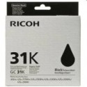 Tinta Ricoh GC31BK / 405688 / Aficio GXE 2600, 3000, 3300, 3350 - crna (original)