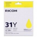 Tinta Ricoh GC31Y / 405691 / Aficio GXE 2600, 3000, 3300, 3350 - žuta (original)