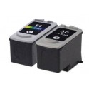 Komplet Canon PG-50 + CL-51 / PG50 + CL51 zamjenske tinte (2) - crna, boja