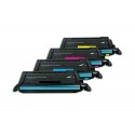 Komplet Samsung CLP-K600A + CLP-C600A + CLP-M600A + CLP-Y600A / CLP-600, CLP-650 zamjenski toneri (4) - crna, cijan, magenta žuta