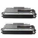 Komplet Brother TN-2220 / TN-2210 / DCP 7060, 7065, 7070 / HL 2240, 2250, 2270 / MFC 7360, 7362, 7460, 7470, 7860 zamjenski toneri (2) - 2 × crna XXL