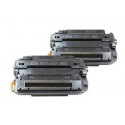 Komplet HP 55X / CE255X / 55A / CE255A / LaserJet M521, M525, P3010, P3011, P3015 zamjenski toneri (2) - 2 × crna