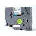 Zamjenska traka za Brother TZe-S131 / TZ-S131 / PT / P-Touch 12mm, jako ljepilo (strong adhesive) - crni ispis / prozirna traka
