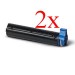 Komplet Oki 45807106 / B-412, B-432, B-512, MB-472, MB-492, MB-562 zamjenski toneri (2) - 2 × crna XL