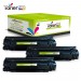 Komplet HP 83A / CF283A / LaserJet Pro MFP M125, M126, M127, M128, M200, M201, M202, M220, M225, M226 zamjenski toneri (3) - 3 × crna