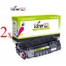 Komplet HP 49X / Q5949X / Laserjet 1320, 3390, 3392 zamjenski toneri (2) - 2 × crna
