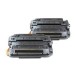 Komplet HP 55X / CE255X / 55A / CE255A / LaserJet M521, M525, P3010, P3011, P3015 zamjenski toneri (2) - 2 × crna