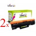 Komplet HP 142A / W1420A / Laserjet M110, MFP M140 - NE RADE NA PRINTERIMA S e NA KRAJU I HP+ zamjenski toneri (2) - 2 x crna