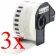 Komplet Brother DK-22225 / 38 x 30,48m / P-touch QL zamjenske etikete -  3 x kontinuirana traka