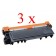 Komplet Brother TN-2420 / DCP - L2510, L2530, L2537, L2550 / HL - L2310, L2350, L2357, L2370, L2375 / MFC - L2710, L2730, L2735, L2750 zamjenski toneri (3) - 3 × crna XL