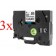 Komplet Brother TZe-S111 / TZ-S111 / PT / P-Touch 6mm, jako ljepilo (strong adhesive), zamjenske trake (3) - crni ispis / prozirna traka