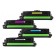 Komplet HP 507X + HP 507A (C,M,Y) / CE400X + CE401A + CE402A + CE403A / Laserjet M551, M570, M575 zamjenski toneri (4) - crna, cijan, magenta, žuta