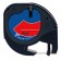 Zamjenska LT traka za Dymo 91203 / S0721630 / Letratag LT-100H, LT-100T, LT-110T, QX 50, XR, XM, 2000 12mm x 4m (1/2" x 13") - crni ispis / crvena traka