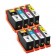Komplet Lexmark 8 × 100XL zamjenske tinte (8) - 2× crna, 2× cijan, 2× magenta, 2× žuta